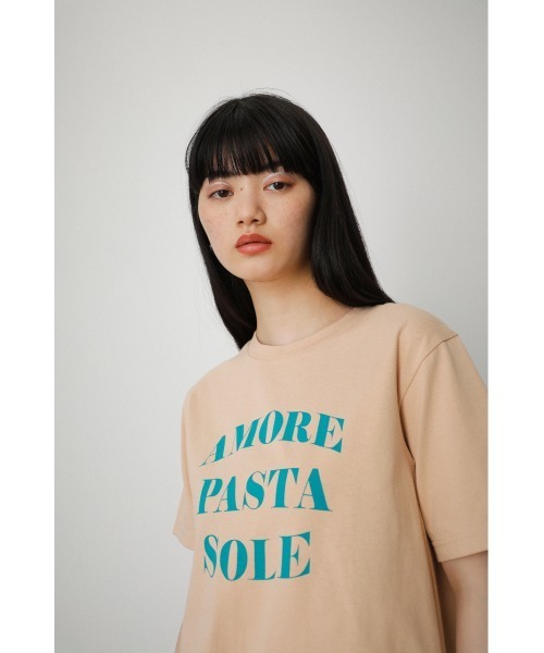 AZUL by moussy(アズールバイマウジー)の「A/F COLOR LETTER TEE/A/FカラーレターTEE(Tシャツ/カットソー・レディース・杢グレー/ホワイト/オレンジ系その他・MEDIUM/SMALL)」の19枚目の写真