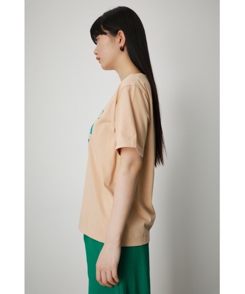 AZUL by moussy(アズールバイマウジー)の「A/F COLOR LETTER TEE/A/FカラーレターTEE(Tシャツ/カットソー・レディース・杢グレー/ホワイト/オレンジ系その他・MEDIUM/SMALL)」の22枚目の写真