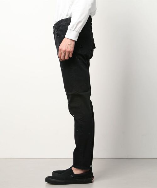 surt（サート）の「SURT/サート/penki BLK DENIM ペンキブラックデニム（デニムパンツ・メンズ・ブラック・MEDIUM/SMALL/LARGE/X-SMALL）」の2枚目の写真