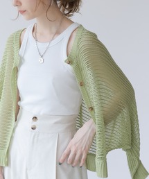 frames RAY CASSIN | WEB限定．前後2WAYシアーニットカーデ(カーディガン/ボレロ)