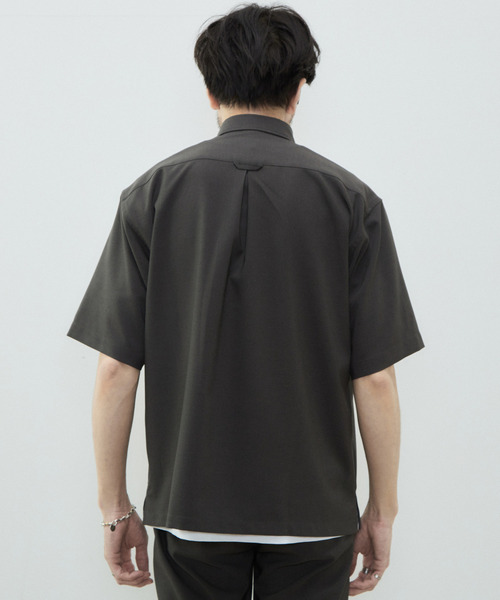 【セール】リフラクスポプリンオーバーシャツ（シャツ/ブラウス）｜MEN'S MELROSE（メンズメルローズ）