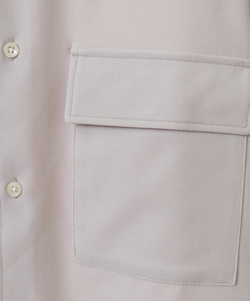 【セール】リフラクスポプリンオーバーシャツ（シャツ/ブラウス）｜MEN'S MELROSE（メンズメルローズ）