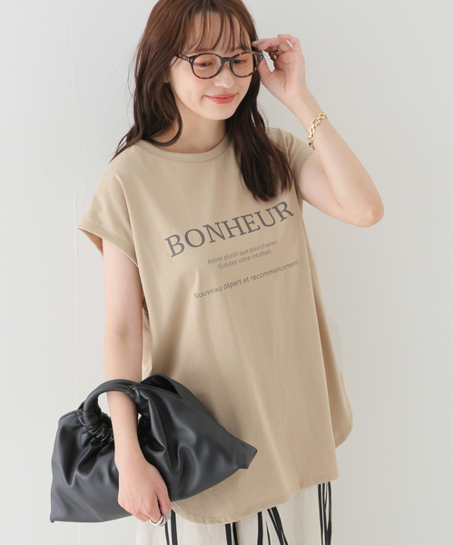 B.C STOCK（ベーセーストック）の「シックロゴタンクトップ（Tシャツ/カットソー・レディース・ベージュ/ブラック/ホワイト・FREE）」の19枚目の写真