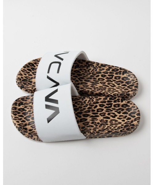 RVCA(ルーカ)の「RVCA メンズ LEO SLIDE SANDAL サンダル【2022年春夏モデル】/ルーカシャワサン(シャワーサンダル)(サンダル・メンズ・ブラック×ブラック/ブラック/ホワイト・8/9/10)」の5枚目の写真