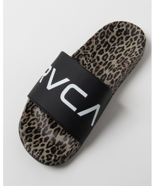 RVCA(ルーカ)の「RVCA メンズ LEO SLIDE SANDAL サンダル【2022年春夏モデル】/ルーカシャワサン(シャワーサンダル)(サンダル・メンズ・ブラック×ブラック/ブラック/ホワイト・8/9/10)」の8枚目の写真