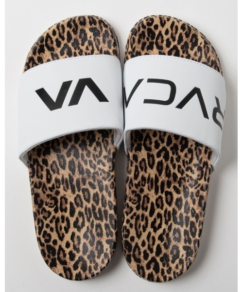 RVCA(ルーカ)の「RVCA メンズ LEO SLIDE SANDAL サンダル【2022年春夏モデル】/ルーカシャワサン(シャワーサンダル)(サンダル・メンズ・ブラック×ブラック/ブラック/ホワイト・8/9/10)」の4枚目の写真