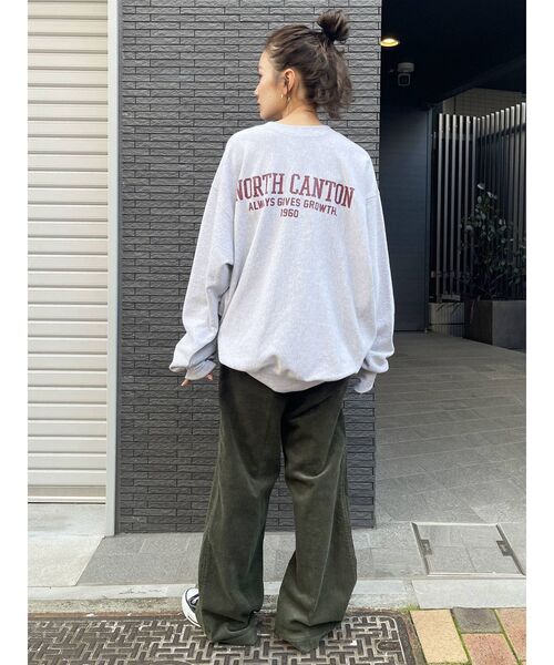 Ungrid(アングリッド)の「センタープレスカラーコーデュロイパンツ(その他パンツ・レディース・カーキ/ブルー/マスタード・SMALL/MEDIUM)」の8枚目の写真