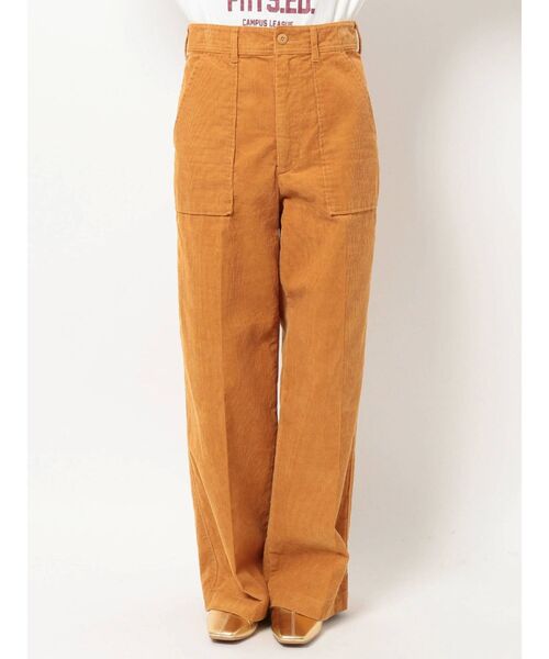Ungrid(アングリッド)の「センタープレスカラーコーデュロイパンツ(その他パンツ・レディース・カーキ/ブルー/マスタード・SMALL/MEDIUM)」の20枚目の写真