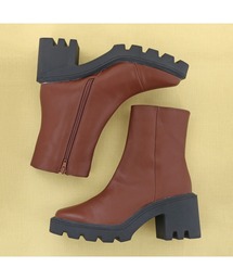 byあしながおじさん（バイアシナガオジサン）の「タンクソールブーツ　-8980681（ブーツ・レディース）」