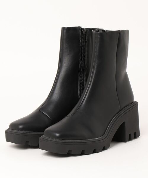 byあしながおじさん（バイアシナガオジサン）の「タンクソールブーツ　-8980681（ブーツ・レディース・ブラック/ブラウン/グレイッシュベージュ・22.5cm/23.5cm/24.5cm/23.0cm/24.0cm）」の9枚目の写真