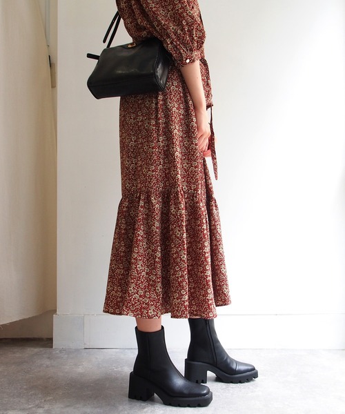 byあしながおじさん（バイアシナガオジサン）の「タンクソールブーツ　-8980681（ブーツ・レディース・ブラック/ブラウン/グレイッシュベージュ・22.5cm/23.5cm/24.5cm/23.0cm/24.0cm）」の8枚目の写真