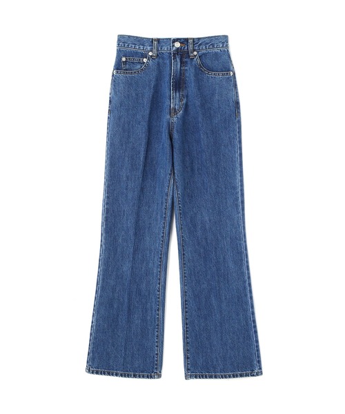 N.（N. Natural Beauty Basic）（エヌエヌナチュラルビューティーベーシック）の「【横田ひかるさん着用】【追加生産】【S Size Line】ナチュラルフレアデニムパンツ（その他パンツ・レディース・ブルー系その他/ブルー/ネイビー・MEDIUM/SMALL）」の16枚目の写真