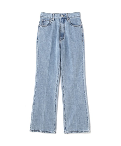 N.（N. Natural Beauty Basic）（エヌエヌナチュラルビューティーベーシック）の「【横田ひかるさん着用】【追加生産】【S Size Line】ナチュラルフレアデニムパンツ（その他パンツ・レディース・ブルー系その他/ブルー/ネイビー・MEDIUM/SMALL）」の14枚目の写真