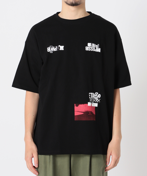 417 EDIFICE(フォーワンセブンエディフィス)の「【SB for amane murakami】 Tシャツ2(Tシャツ/カットソー・メンズ・ホワイト/ブラック・X-LARGE/MEDIUM/LARGE)」の6枚目の写真