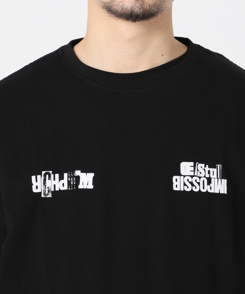 417 EDIFICE(フォーワンセブンエディフィス)の「【SB for amane murakami】 Tシャツ2(Tシャツ/カットソー・メンズ・ホワイト/ブラック・X-LARGE/MEDIUM/LARGE)」の10枚目の写真