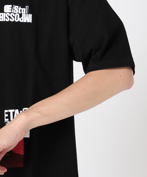 417 EDIFICE(フォーワンセブンエディフィス)の「【SB for amane murakami】 Tシャツ2(Tシャツ/カットソー・メンズ・ホワイト/ブラック・X-LARGE/MEDIUM/LARGE)」の12枚目の写真