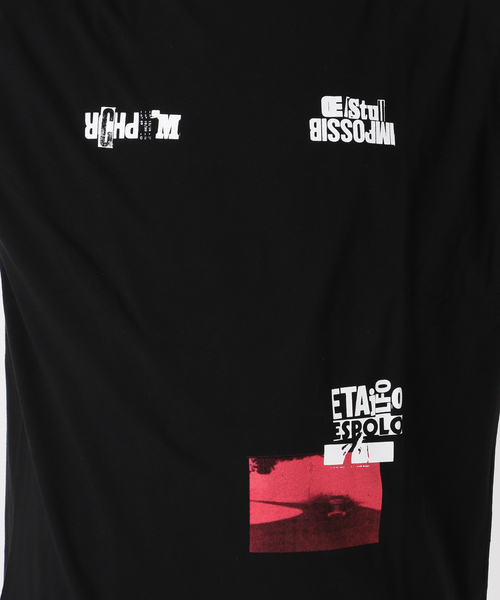 417 EDIFICE(フォーワンセブンエディフィス)の「【SB for amane murakami】 Tシャツ2(Tシャツ/カットソー・メンズ・ホワイト/ブラック・X-LARGE/MEDIUM/LARGE)」の14枚目の写真