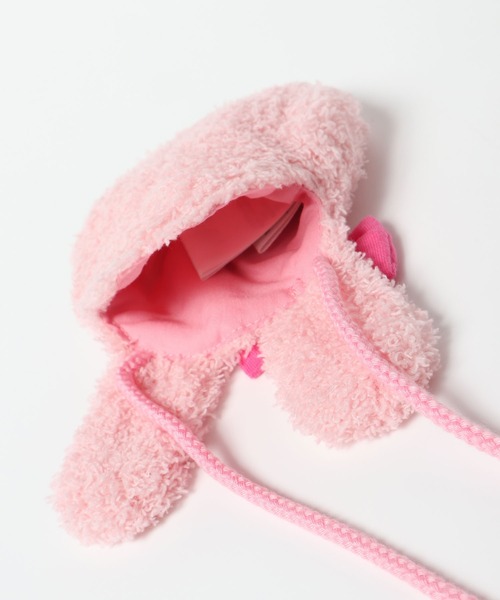 KP DECO（ケーピーデコ）の「mimiちゃん・cocoちゃん・くまちゃんのミニポシェット（ショルダーバッグ・キッズ・ピンク/ベージュ/ブラウン・FREE）」の5枚目の写真
