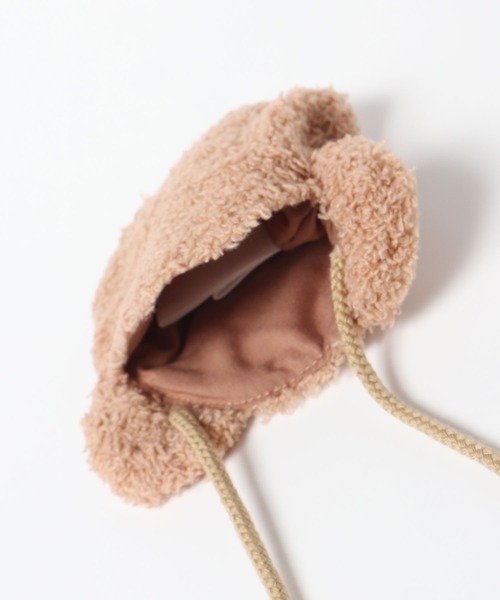 KP DECO（ケーピーデコ）の「mimiちゃん・cocoちゃん・くまちゃんのミニポシェット（ショルダーバッグ・キッズ・ピンク/ベージュ/ブラウン・FREE）」の8枚目の写真