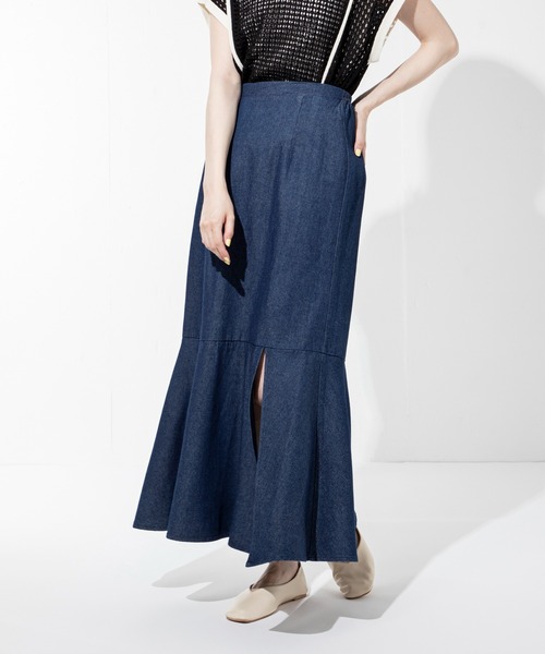 セール Style4 デニムスリットスカート スカート Million Carats ミリオンカラッツ のファッション通販 Zozotown