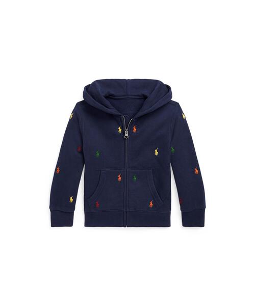Polo ポニー フリース フルジップ フーディ
