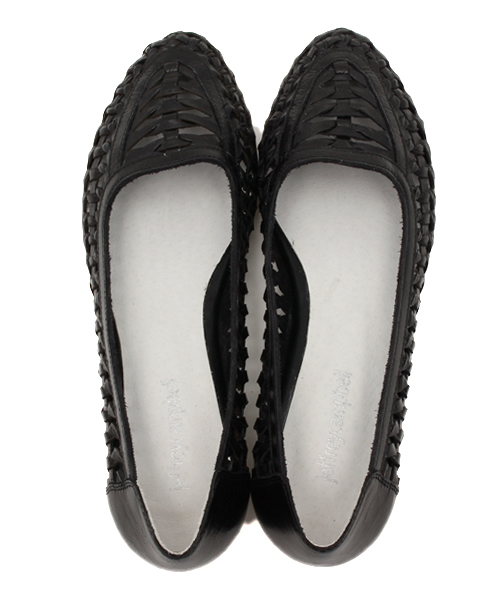 Jeffrey Campbell（ジェフリーキャンベル）の「メッシュフラットパンプス（バレエシューズ・レディース・ホワイト/ブラック/ナチュラル・36/38/37/39/35）」の8枚目の写真