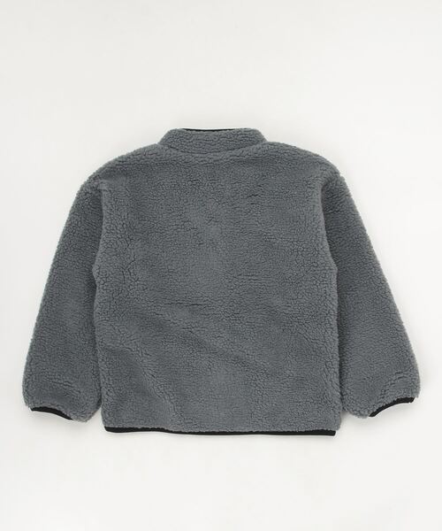 Champion(チャンピオン)の「【Champion/チャンピオン】キッズ ボアジップジャケット(その他アウター・キッズ・オフホワイト/チャコール/オレンジ系その他3・120/130/110/140/100)」の4枚目の写真