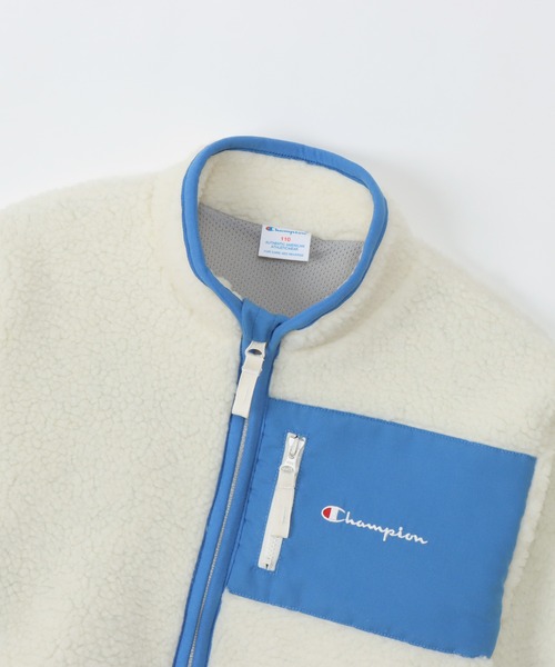 Champion(チャンピオン)の「【Champion/チャンピオン】キッズ ボアジップジャケット(その他アウター・キッズ・オフホワイト/チャコール/オレンジ系その他3・120/130/110/140/100)」の18枚目の写真