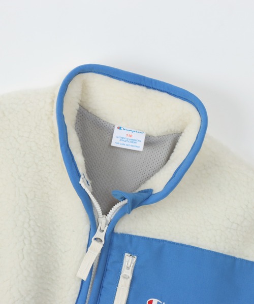 Champion(チャンピオン)の「【Champion/チャンピオン】キッズ ボアジップジャケット(その他アウター・キッズ・オフホワイト/チャコール/オレンジ系その他3・120/130/110/140/100)」の19枚目の写真