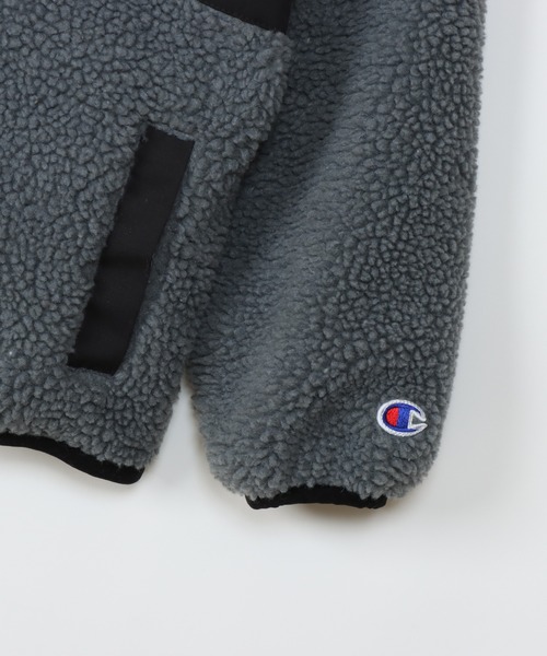 Champion(チャンピオン)の「【Champion/チャンピオン】キッズ ボアジップジャケット(その他アウター・キッズ・オフホワイト/チャコール/オレンジ系その他3・120/130/110/140/100)」の16枚目の写真