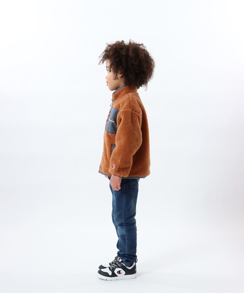 Champion(チャンピオン)の「【Champion/チャンピオン】キッズ ボアジップジャケット(その他アウター・キッズ・オフホワイト/チャコール/オレンジ系その他3・120/130/110/140/100)」の22枚目の写真