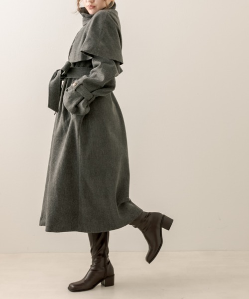 OLIVE des OLIVE（オリーブデオリーブ）の「【M/Lサイズ展開】ケープ