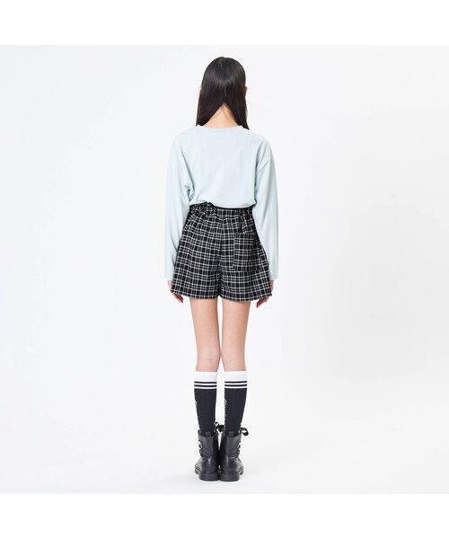 algy（アルジー）の「前ベルトチェックキュロット（その他パンツ・キッズ・ブラック/ベージュ/グレー/グリーン・SMALL/MEDIUM/X-SMALL/XX-SMALL）」の15枚目の写真