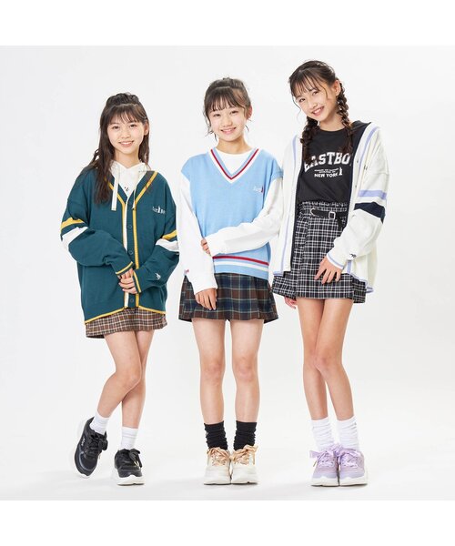 algy（アルジー）の「前ベルトチェックキュロット（その他パンツ・キッズ・ブラック/ベージュ/グレー/グリーン・SMALL/MEDIUM/X-SMALL/XX-SMALL）」の20枚目の写真
