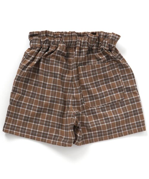 セール】前ベルトチェックキュロット（その他パンツ）｜algy（アルジー