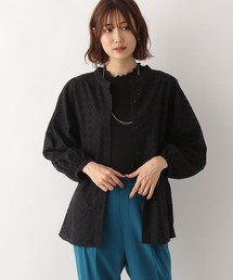 カットワークレースブラウス/349503