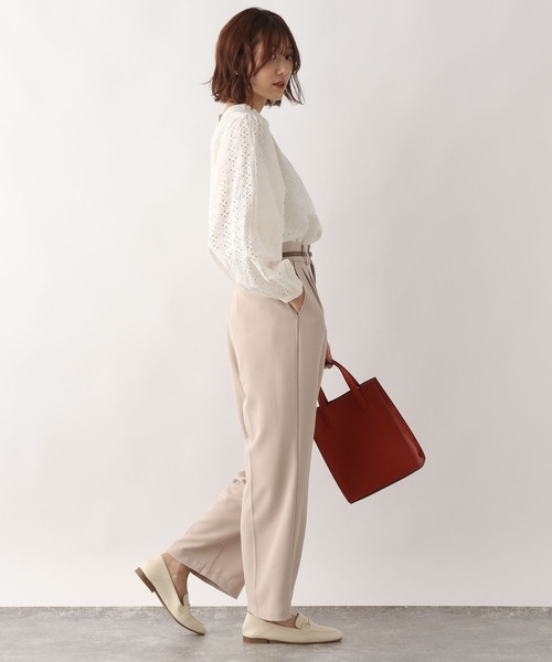 GLOBAL WORK(グローバルワーク)の「カットワークレースブラウス/349503(シャツ/ブラウス・レディース・ブラック/ダークブラウン/オフホワイト・MEDIUM/LARGE)」の15枚目の写真