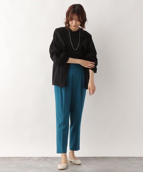 GLOBAL WORK(グローバルワーク)の「カットワークレースブラウス/349503(シャツ/ブラウス・レディース・ブラック/ダークブラウン/オフホワイト・MEDIUM/LARGE)」の16枚目の写真