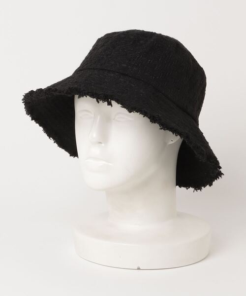 yield（イールド）の「【Lovable】Tweed Bucket Hat_BATT-27613（ハット・レディース・ブラック/ホワイト/ブラック×ホワイト/ブラウン/ネイビー・FREE）」の11枚目の写真