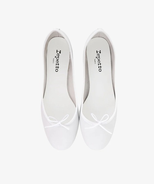 Repetto(レペット)の「Camille バレリーナ - EUサイズ / V511VE(パンプス・レディース・ブラック/ホワイト・36.5/38.5/38/40/37/39/37.5/36/34/35.5/35/39.5)」の4枚目の写真