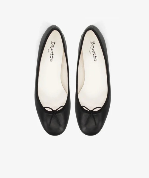 Repetto(レペット)の「Camille バレリーナ - EUサイズ / V511VE(パンプス・レディース・ブラック/ホワイト・36.5/38.5/38/40/37/39/37.5/36/34/35.5/35/39.5)」の6枚目の写真