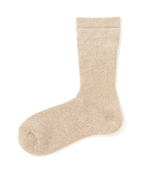 rasox（ラソックス）の「RASOX/ラソックス　パイル・クルー（ソックス/靴下・メンズ・ベージュ/レンガ/チャコール・M/L）」の3枚目の写真