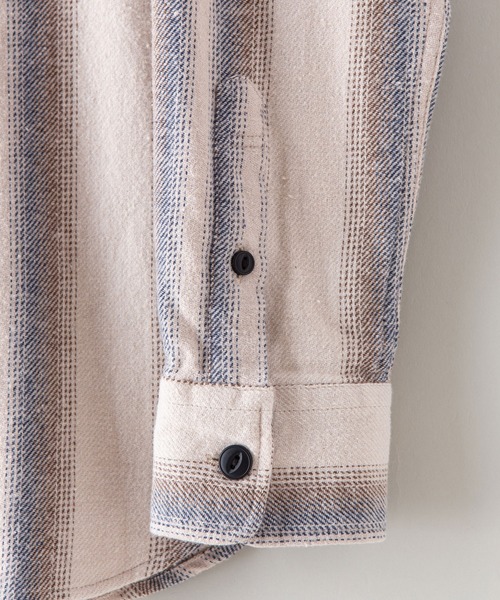 OUTDOOR PRODUCTS APPAREL（アウトドアプロダクツアパレル）の「ヘビーオンスネルシャツ（シャツ/ブラウス・メンズ・レッド/ホワイト/ブルー/グレー/イエロー・MEDIUM/LARGE/X-LARGE）」の13枚目の写真