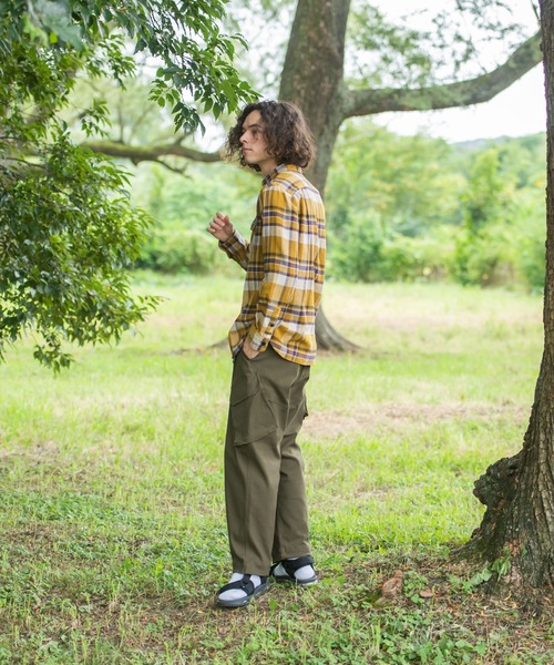 OUTDOOR PRODUCTS APPAREL（アウトドアプロダクツアパレル）の「ヘビーオンスネルシャツ（シャツ/ブラウス・メンズ・レッド/ホワイト/ブルー/グレー/イエロー・MEDIUM/LARGE/X-LARGE）」の18枚目の写真