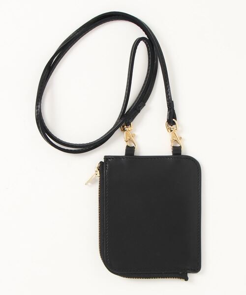 MR.GENTLEMAN（ミスタージェントルマン）の「【MISTERGENTLEMAN】MINI PURSE（ショルダーバッグ・メンズ・その他2/ブラック・FREE）」の2枚目の写真