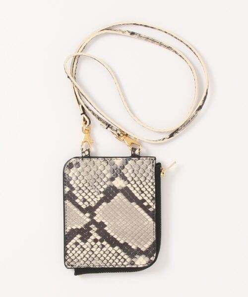 MR.GENTLEMAN（ミスタージェントルマン）の「【MISTERGENTLEMAN】MINI PURSE（ショルダーバッグ・メンズ・その他2/ブラック・FREE）」の3枚目の写真