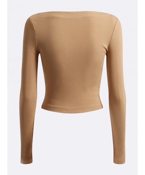 Guess（ゲス）の「Felicie Cardi（カーディガン/ボレロ・レディース・ブラウン・MEDIUM/X-SMALL/SMALL）」の3枚目の写真