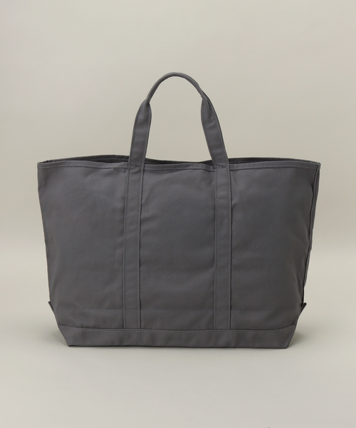 L.L.Bean(エルエルビーン)の「【L.L.Bean /エル エル ビーン】Grocery Tote(トートバッグ・メンズ・チャコールグレー/アイボリー・FREE)」の6枚目の写真