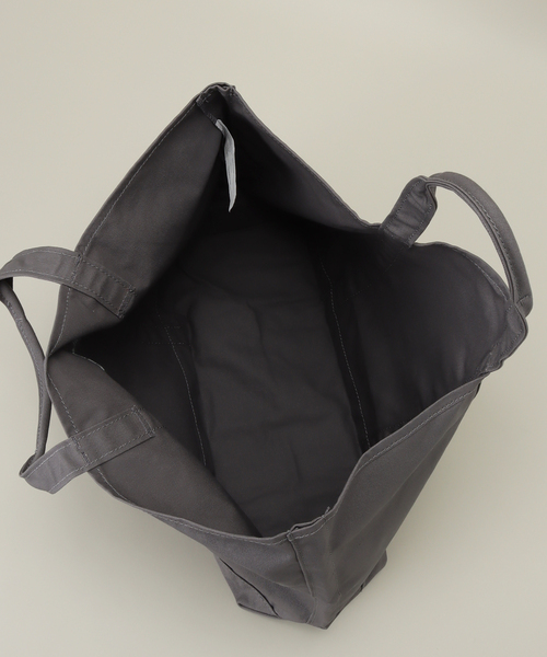 L.L.Bean(エルエルビーン)の「【L.L.Bean /エル エル ビーン】Grocery Tote(トートバッグ・メンズ・チャコールグレー/アイボリー・FREE)」の4枚目の写真