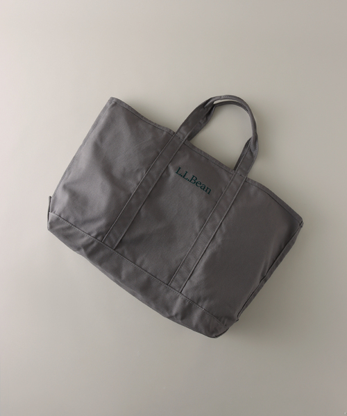 L.L.Bean(エルエルビーン)の「【L.L.Bean /エル エル ビーン】Grocery Tote(トートバッグ・メンズ・チャコールグレー/アイボリー・FREE)」の14枚目の写真